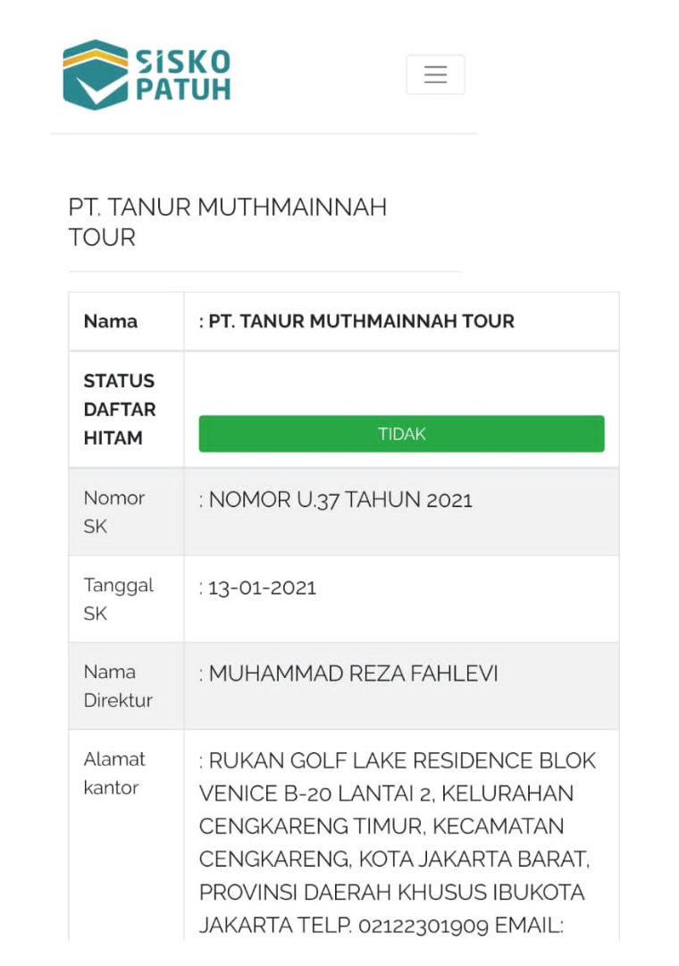 Izin PPIU No.37 TAHUN 2021