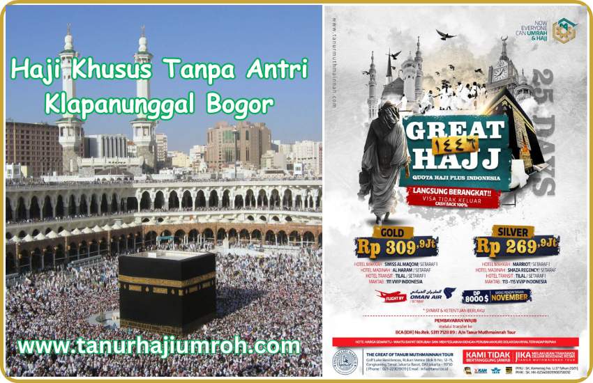 Biaya Haji Plus Klapanungal Quota Haji Resmi Indonesia