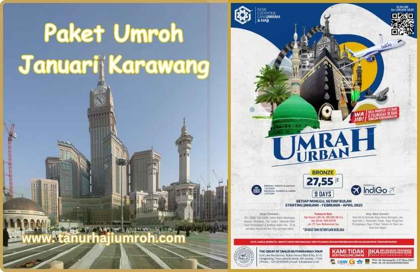 Paket Umroh Januari 2025 Karawang