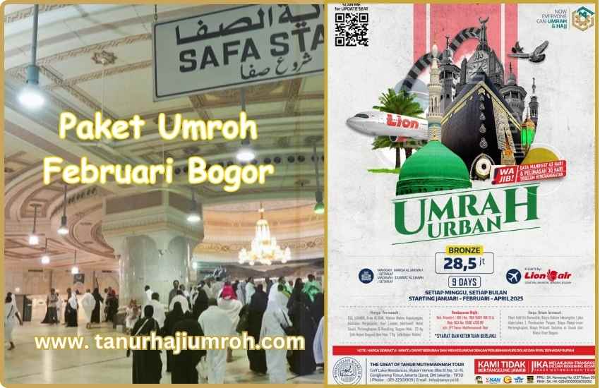 Promo Biaya Umroh Bogor