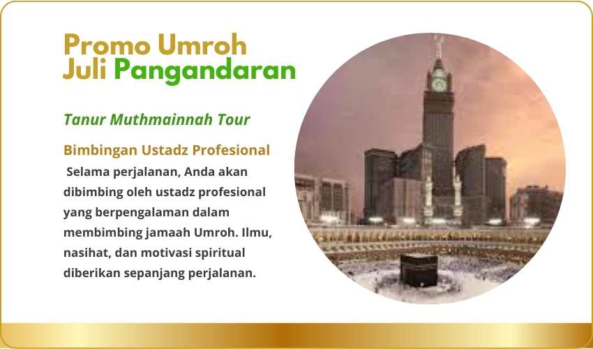 Travel Umroh Juli Pangandaran