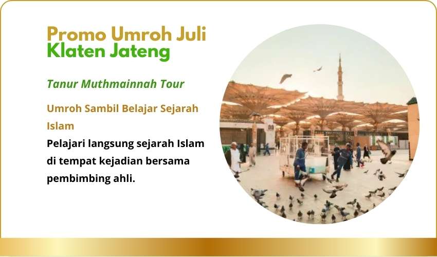 Promo Umroh Juli Grobogan