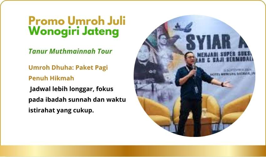 Promo Umroh Juli Wonogiri