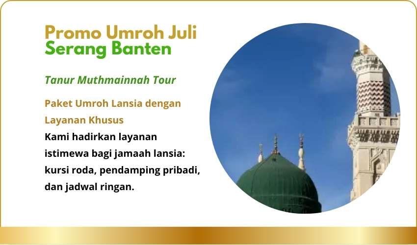 Promo Umroh Juli Serang