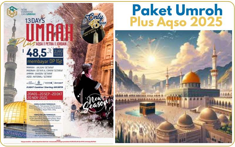 Paket Harga Biaya Promo Travel Umroh Plus Aqso Jakarta