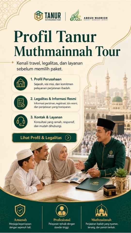 Profil Tanur Muthmainnah Tour dan konsultasi legalitas
