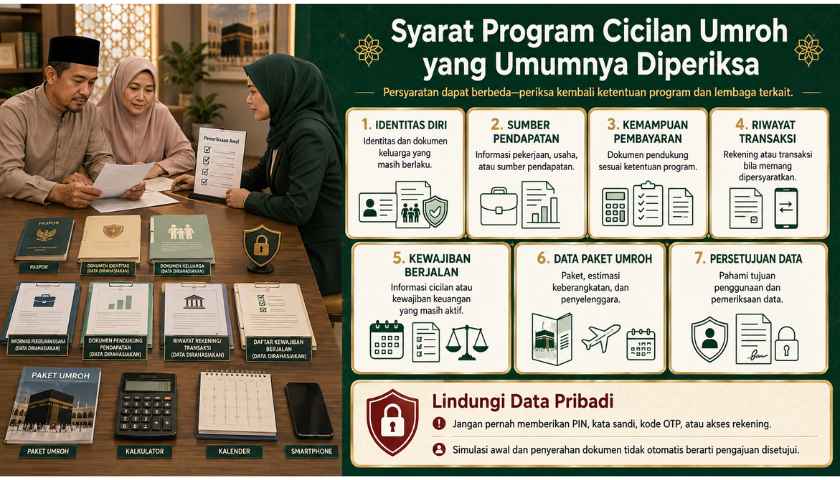 Syarat Program Cicilan Umroh yang Umumnya Diperiksa