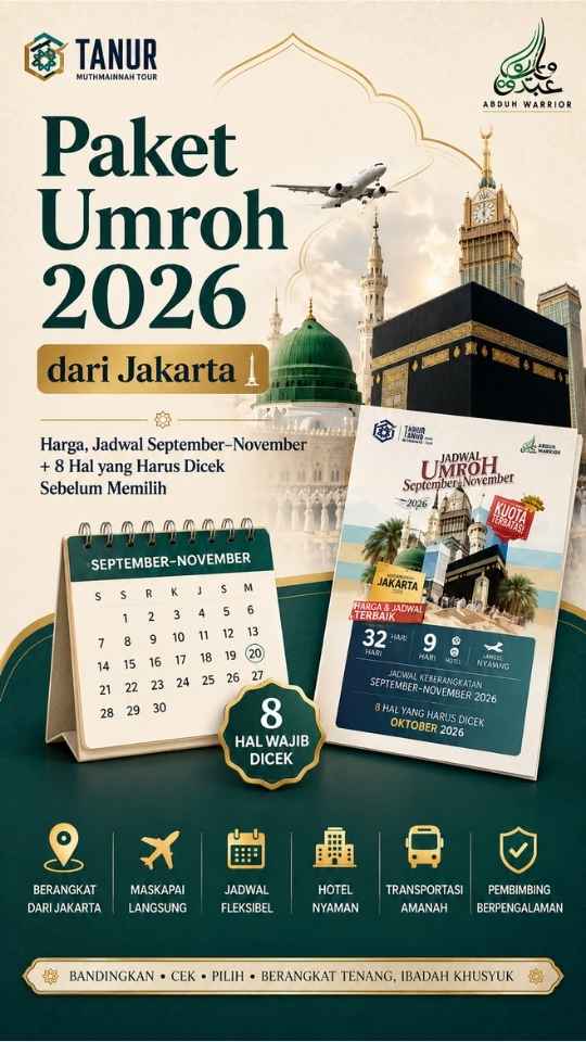 Travel Umroh Tanur Muthmainnah Tour - aktivitas jamaah dan paket umroh