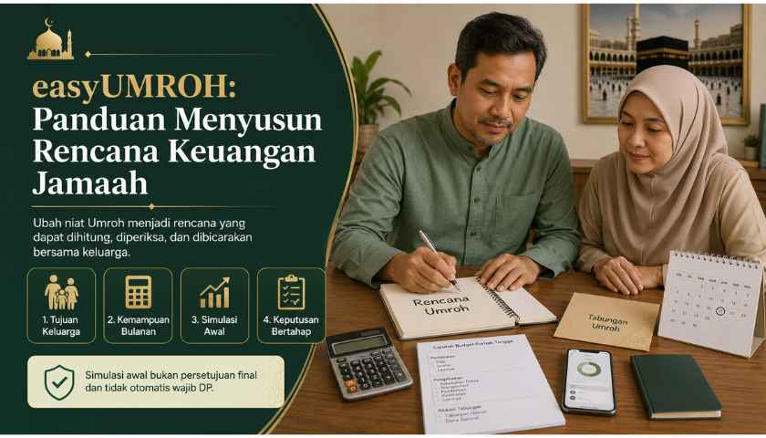 easyUMROH: Panduan Menyusun Rencana Keuangan Jamaah