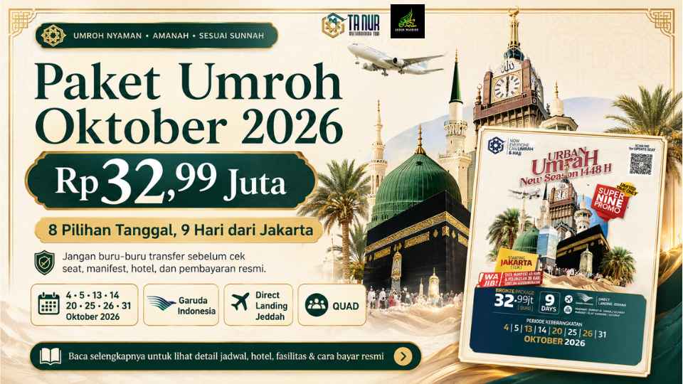 paket Umroh Oktober 2026 1