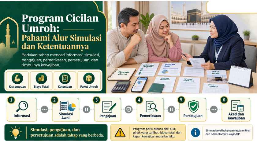 Program Cicilan Umroh: Alur, Syarat & Simulasi 2026